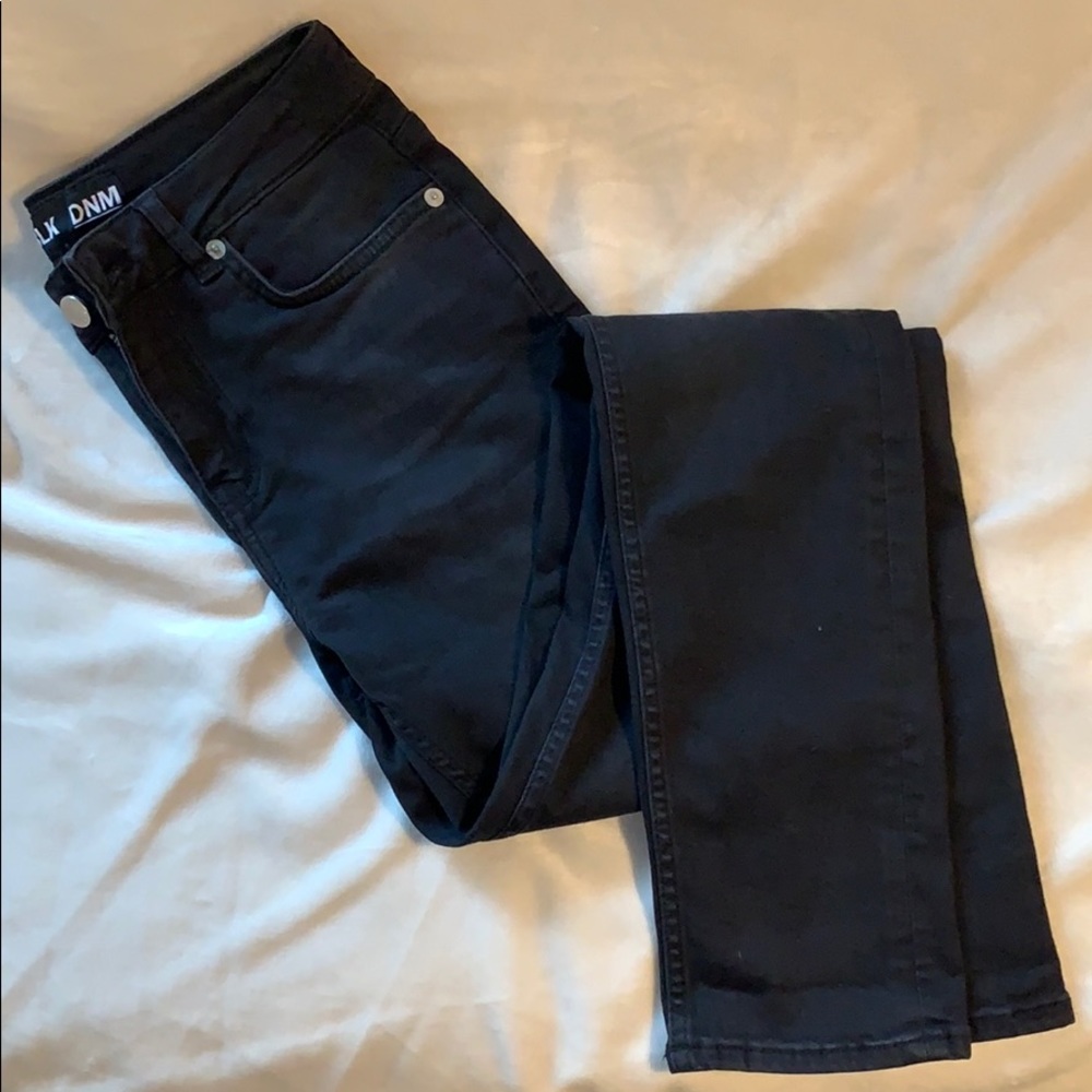 BLK DNM black jeans brand new!